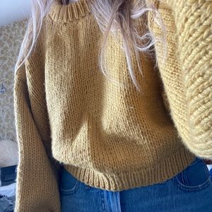Mr Mittens Jackie yellow/gold sweater